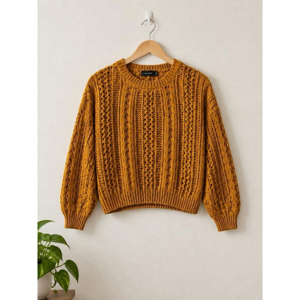Soft Mustard Sweater